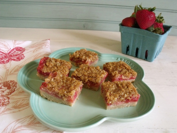 Strawberry Shortbread by the Bluenose Baker